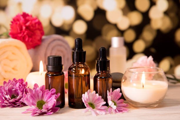 Pure botanical oils and custom jars